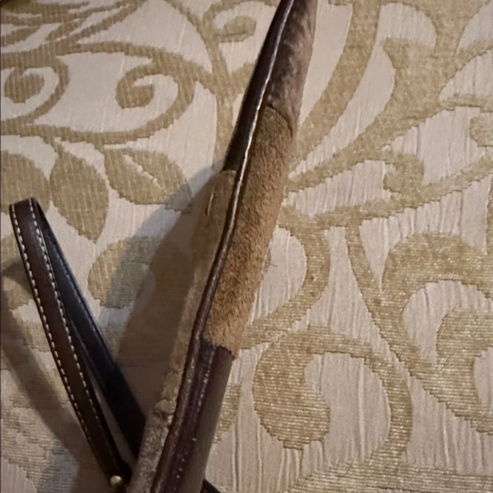 Coach Vintage Signature Patchwork wristlet preowned - Picture 11 of 16